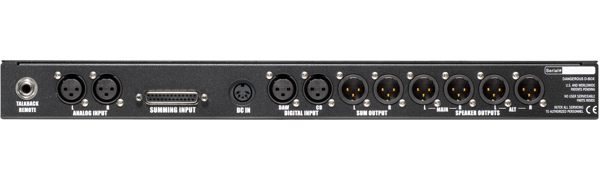 Dangerous D-Box - MasteringWorks - High-End Audio Gear